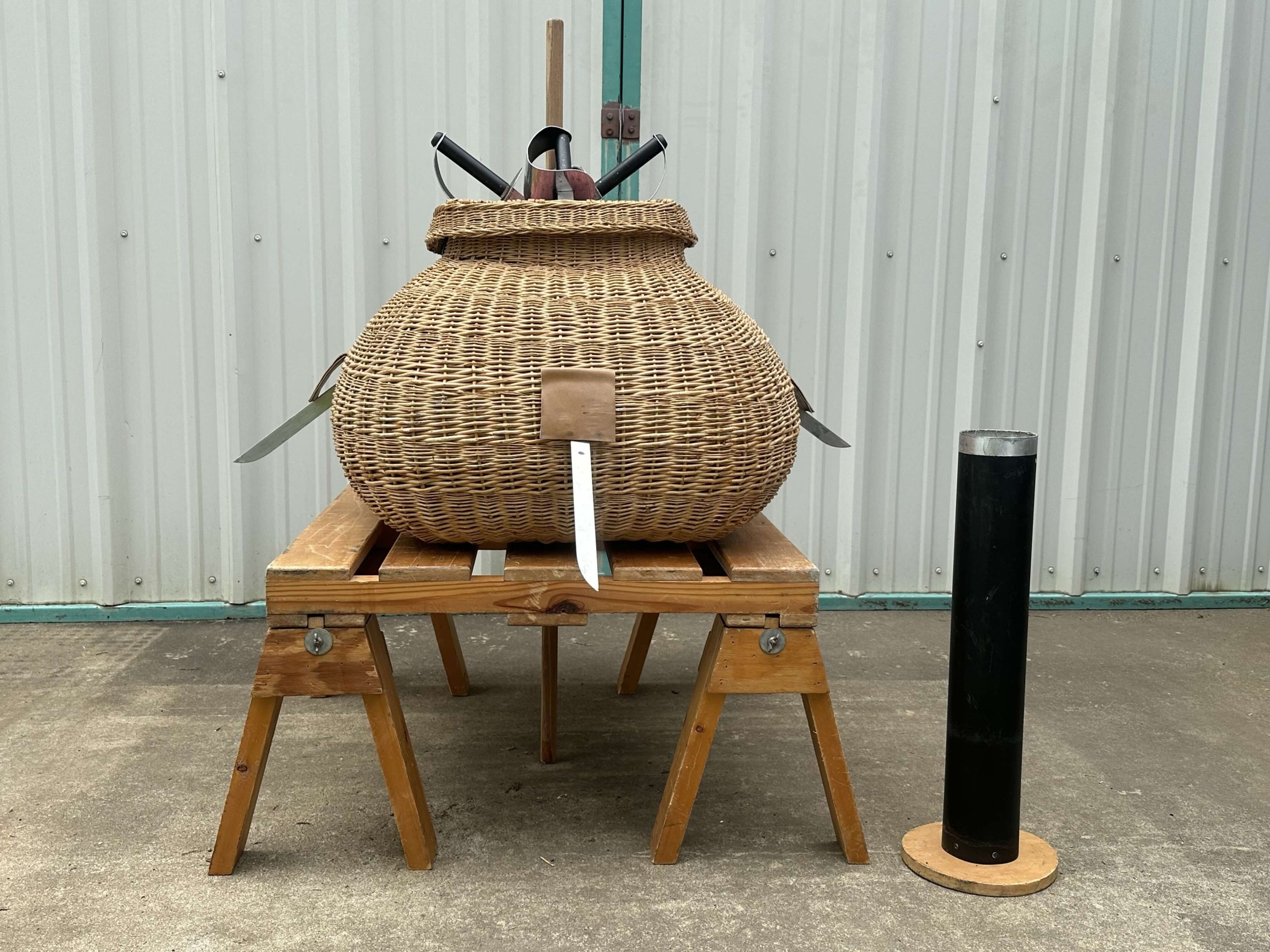 Indian Sword Basket