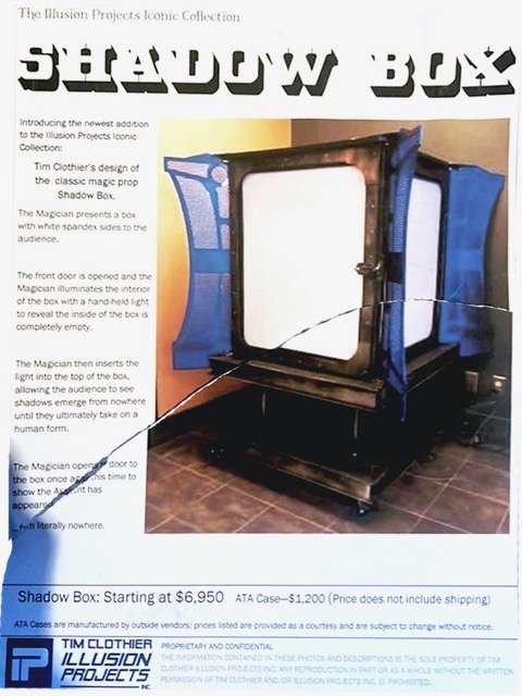 Shadow Magic Storage SHADOW BOX – Magic Auction