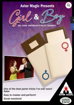 ASTORS GIRL & BOY aka Gene Anderson's Picto Transpo