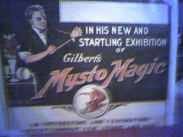 GILBERT MYSTO MAGIC SET ADVERT